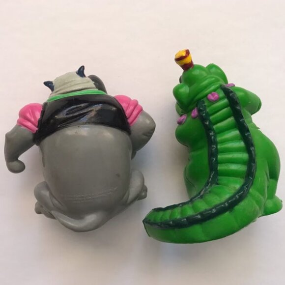 1989 All Dogs Go to Heaven Pvc Plastic Toys Carface Carruthers King Gator - Picture 4 of 5